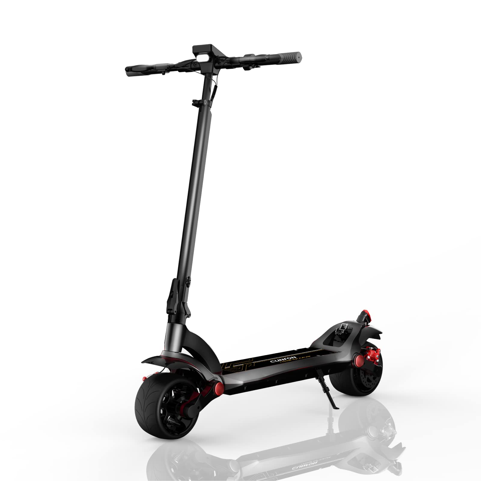 CUNFON Foldable Removable Seat 10 inch Electric Scooters Height Adjustable  Compatible CUNFON RZ800 800W Electric Scooter